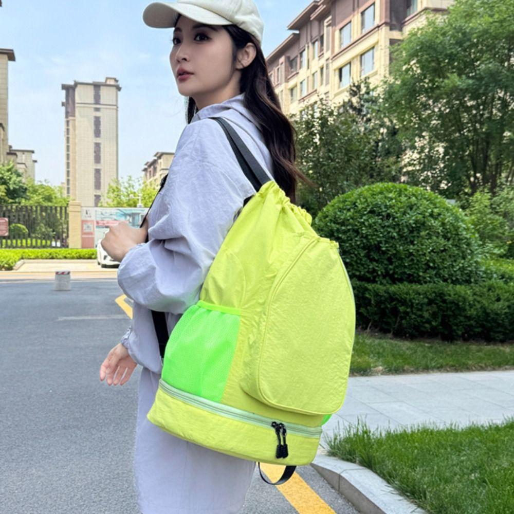 Large Capacity Tennis Racket Backpack with Shoes Pocket Gym Pack  Home Fitness