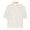 Womens/Ladies Collared Relaxed Fit Short-Sleeved Shirt