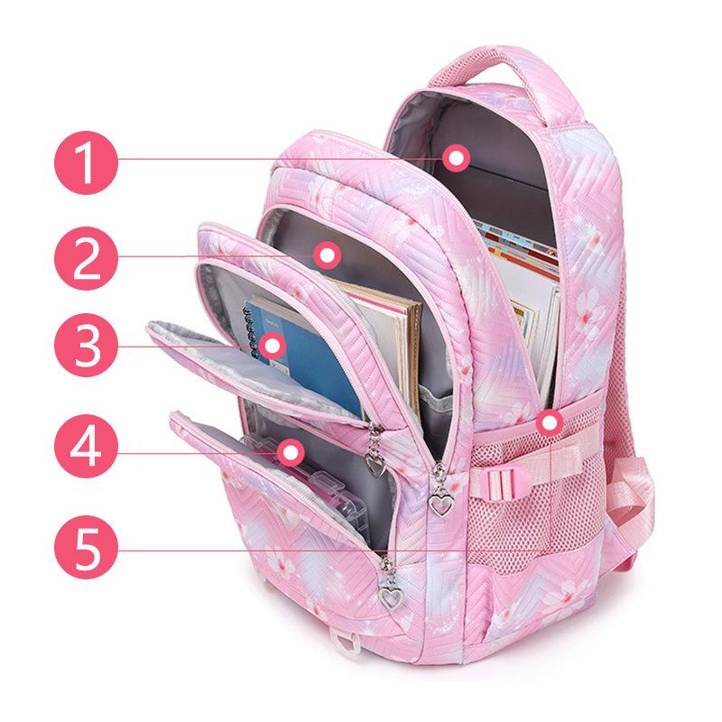 KPOP Demon Hunter Girl Group Print Backpack - Cute, Large Capacity Schoolbag for Teens and Kids
