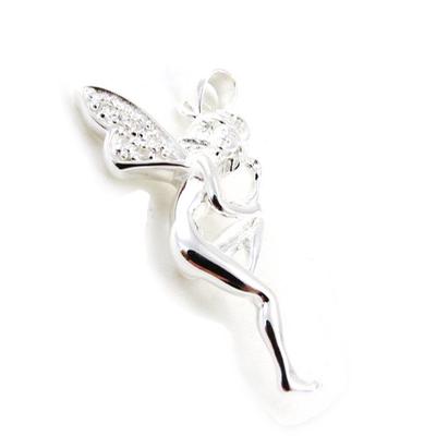 [G1622] - Silver Pendant 'Pretty Fairy'