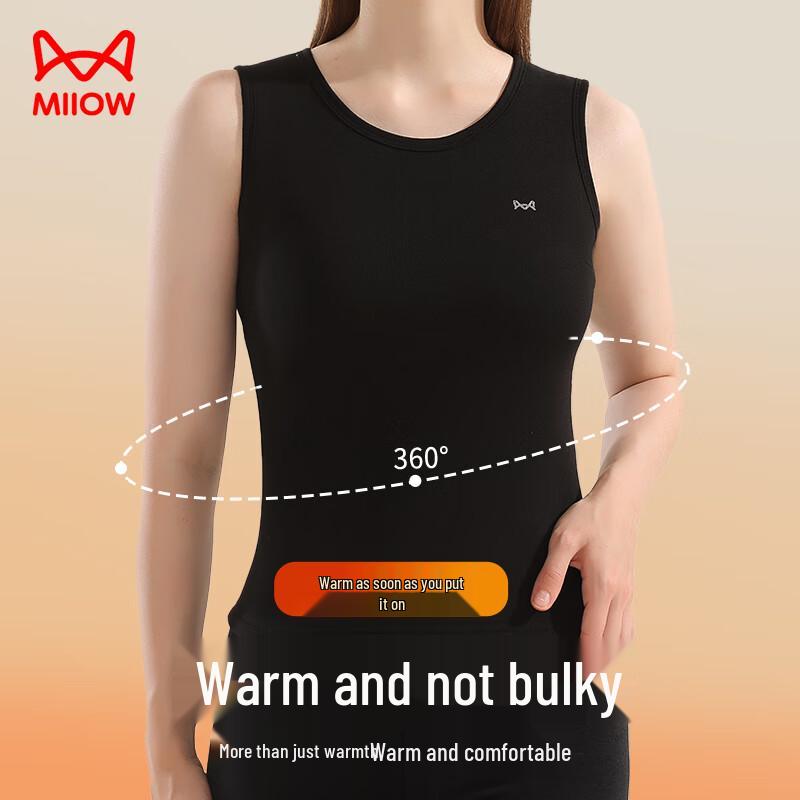 Women's Thickened Fleece Thermal Base Layer Vest