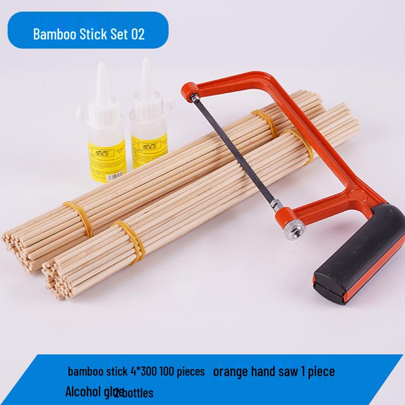 Bamboo and Wooden Craft Sticks: DIY Model Strips and Slices