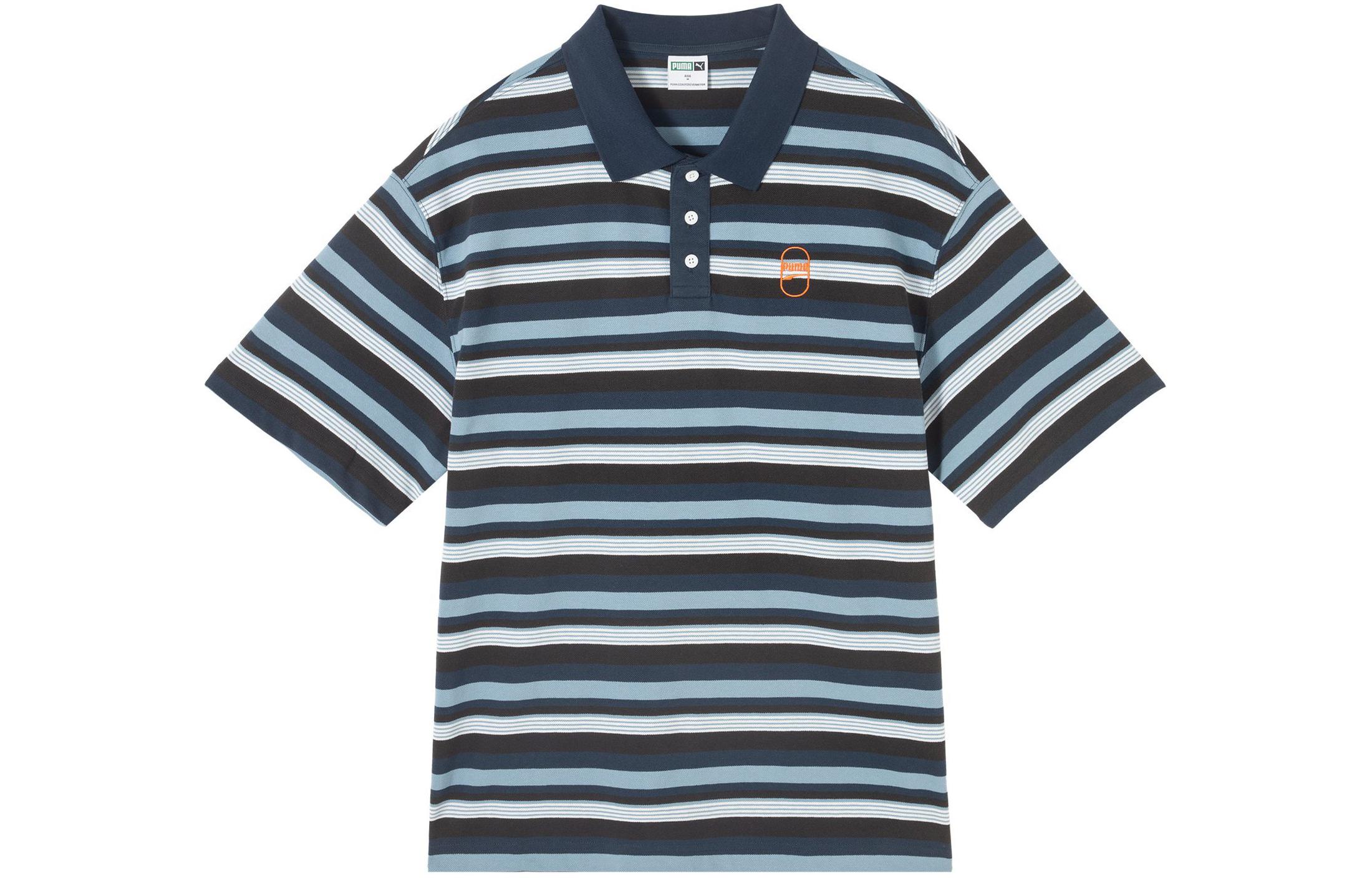 PUMA Downtown 180 DOWNTOWN Polo Shirt Men s Marine Blue 630119-14 XXL