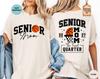Comfort Colors Senior 2027 Basketball Mom Shirt, The Final Quarter, Back & Front Shirt