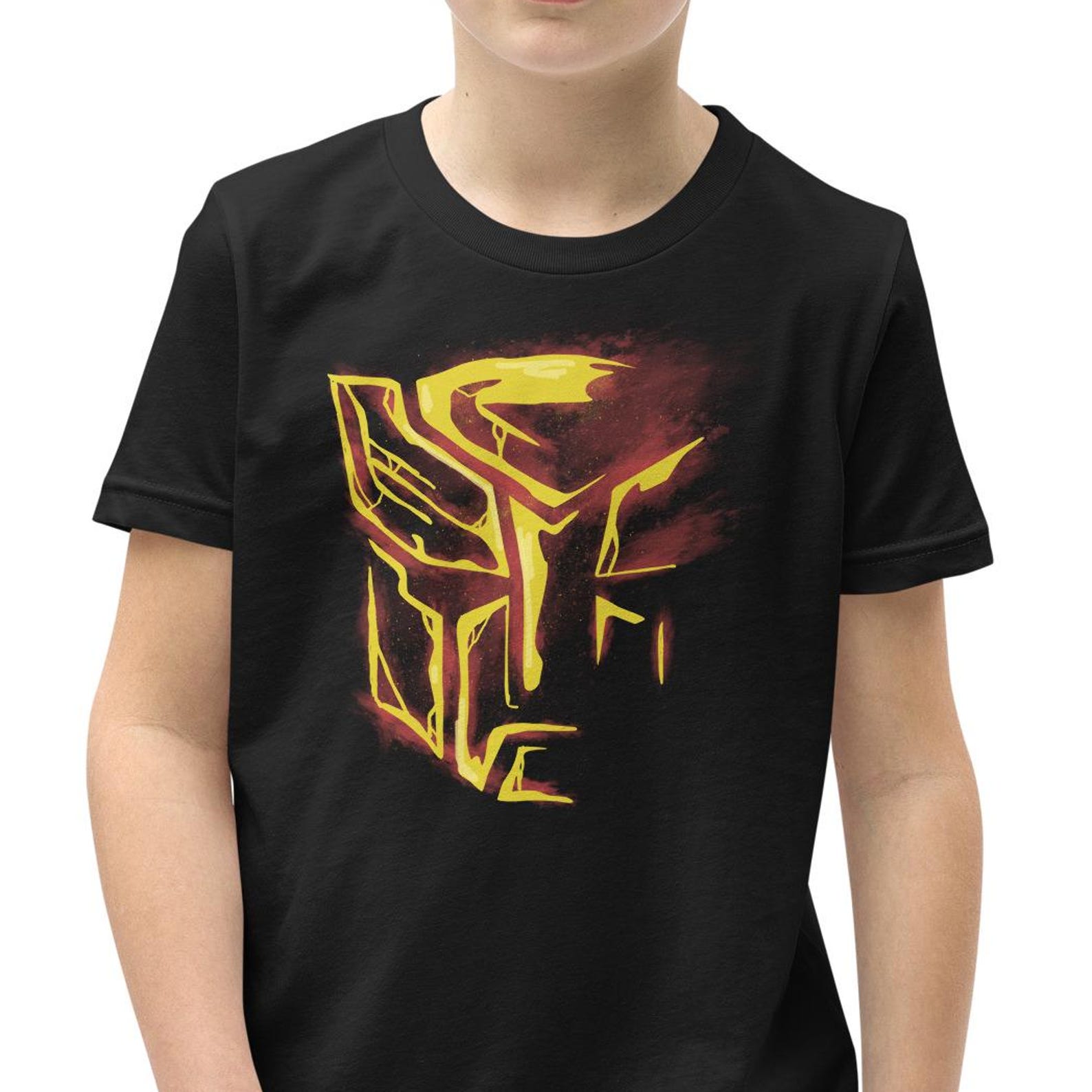 Autobot ,Movie, Youth Short Sleeve T-Shirt S