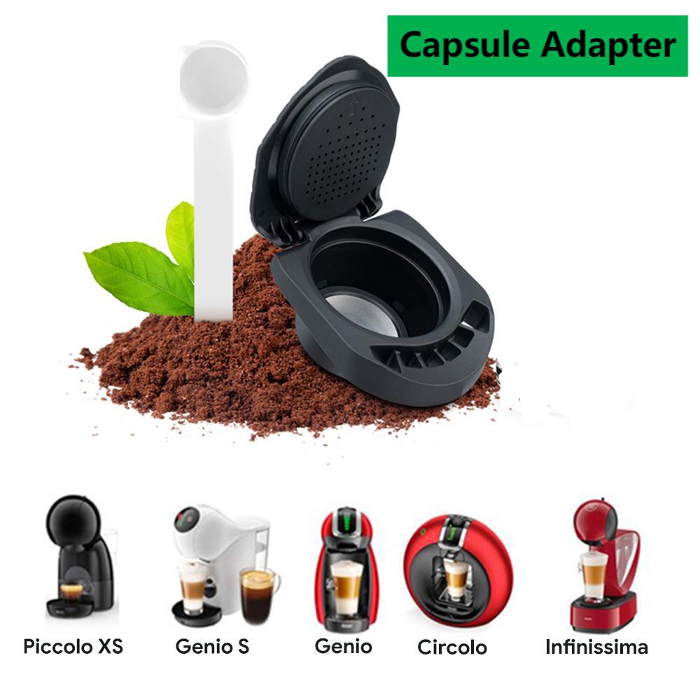 

Заправляемый многоразовый адаптер для капсул для кофемашины Dolce Gusto, совместимый с кофемашиной Genio S Piccolo XS, аксессуар для кофе