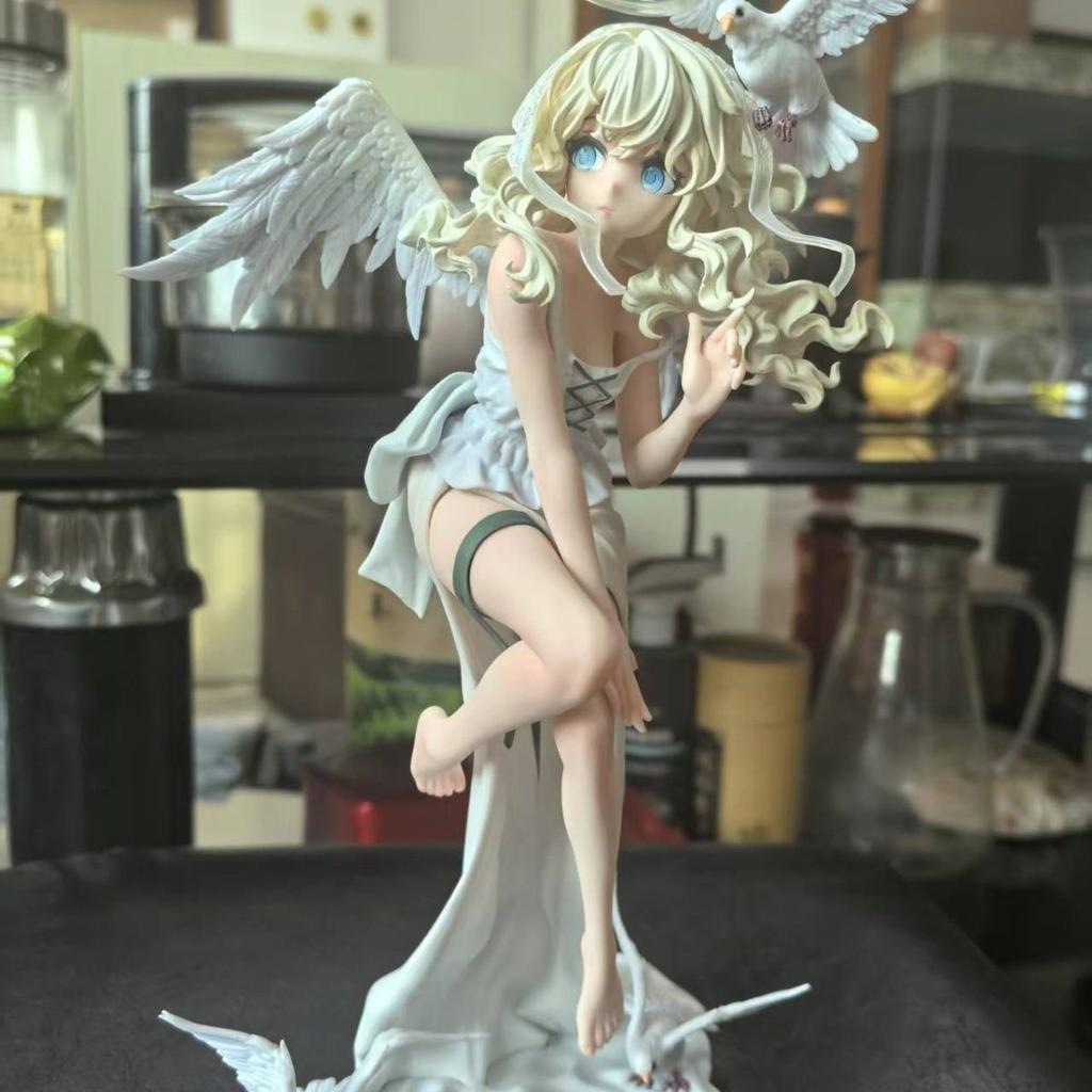 27CM GK Little Angel Ariel girl figure PVC Action Anime Model Game Statue Adult Collection toys gifts Doll