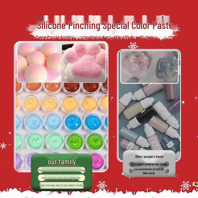 New Year Limited DIY Kids' Silicone Stress Relief Toy Set