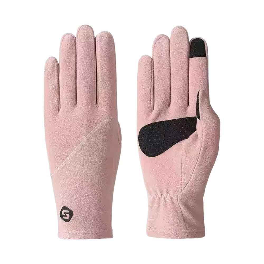 Warm Winter Gloves Windproof Outdoor Sports Gloves Fashion Thickened Thermal Gloves Running