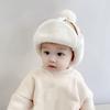 Ear Flap Ushanka Hat for Little Girl Boy Ear Protective Trapper Hat Windproof Winter Warm Hat for Kids Outdoor Activity
