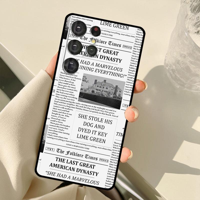 

Газета для автомобиля Getaway для Samsung Galaxy S22 Ultra S21 S20 FE S8 S9 S10 Note 10 Plus Note 20 Ultra Чехол для телефона Galaxy S10 5G