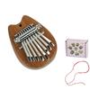Solid Wood 8-Note Mini Kalimba - Portable Beginner Thumb Piano Instrument