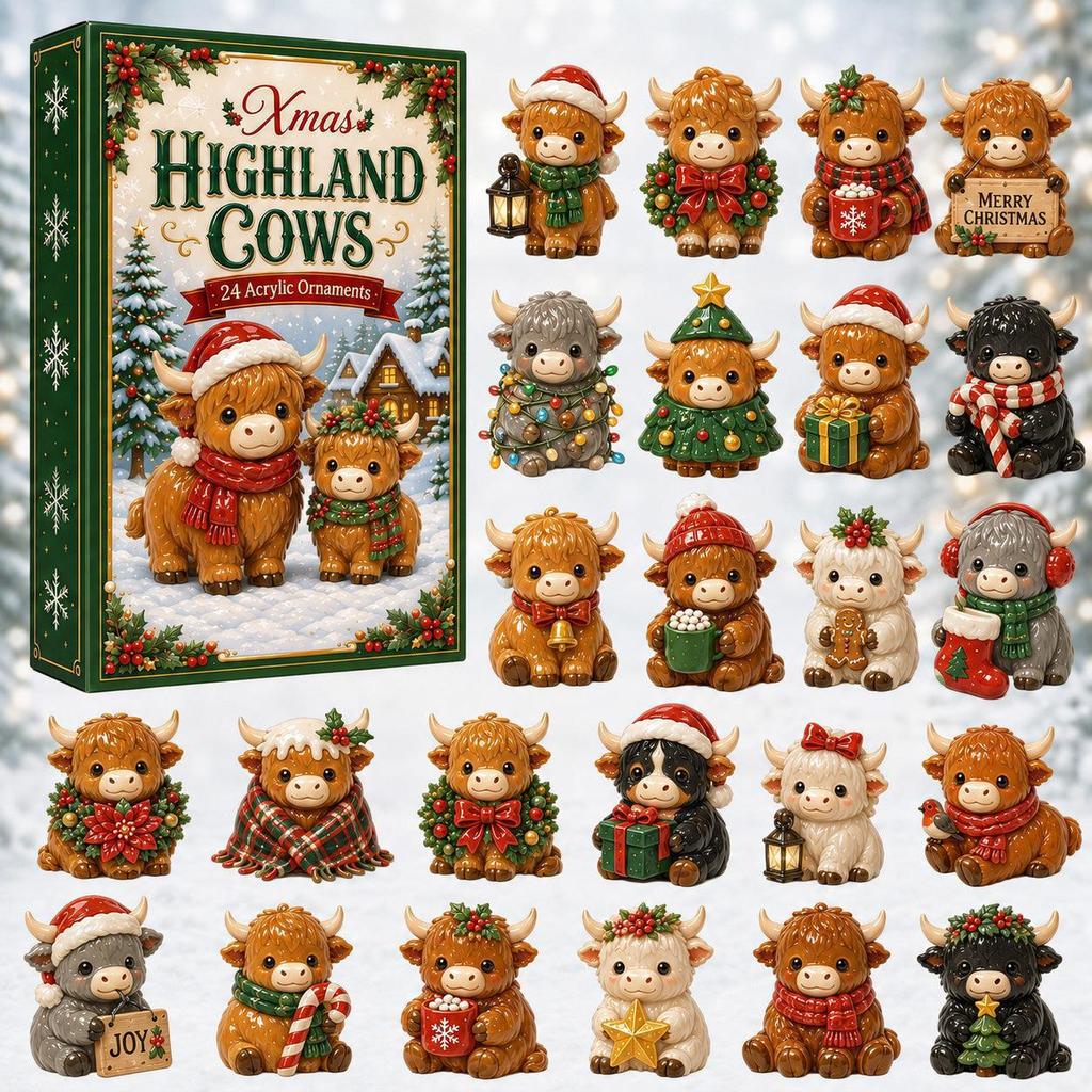 Weihnachts-Adventskalender 2026 – Feiertags-Blindbox-Kalender im Tier-Thema