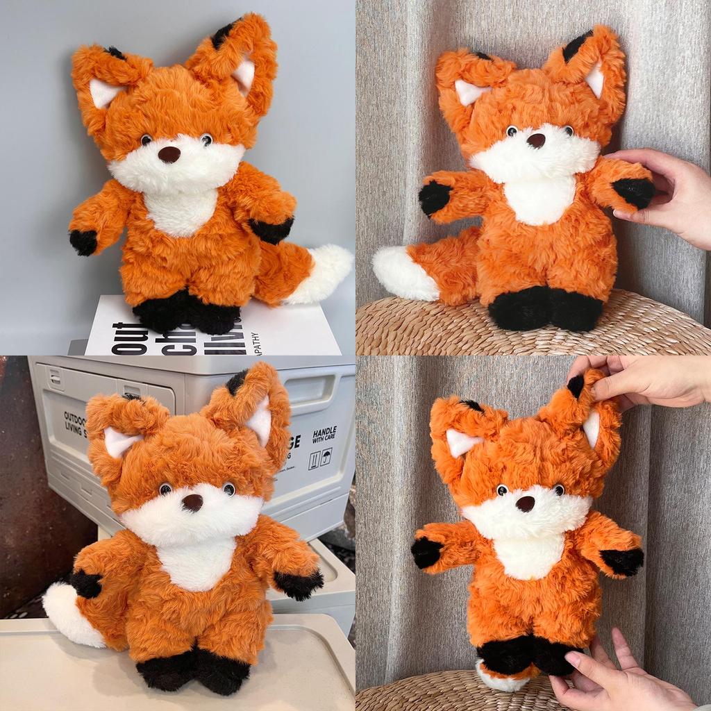 Wenhin Anime Fox Plush Toy Cute And Soft Fox Doll For Girls Perfect For Cuddling And Sleeping 30cm