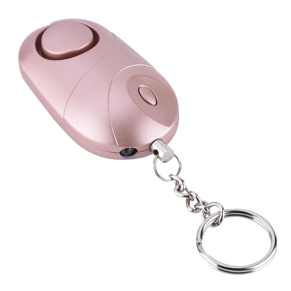 Personal Security Alarm Emergency Self Defense Alarm Keychain LED Light 130dB