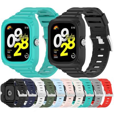 Pasek do zegarka Redmi Watch 4 Jednoczęściowy pasek do zegarka Premium Silikonowy Kolorowy