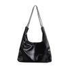Soft Leather Retro Tote Bag 2025 New Trendy Lazy Style Shoulder Large Bag Large Capacity Chain Underarm Bag