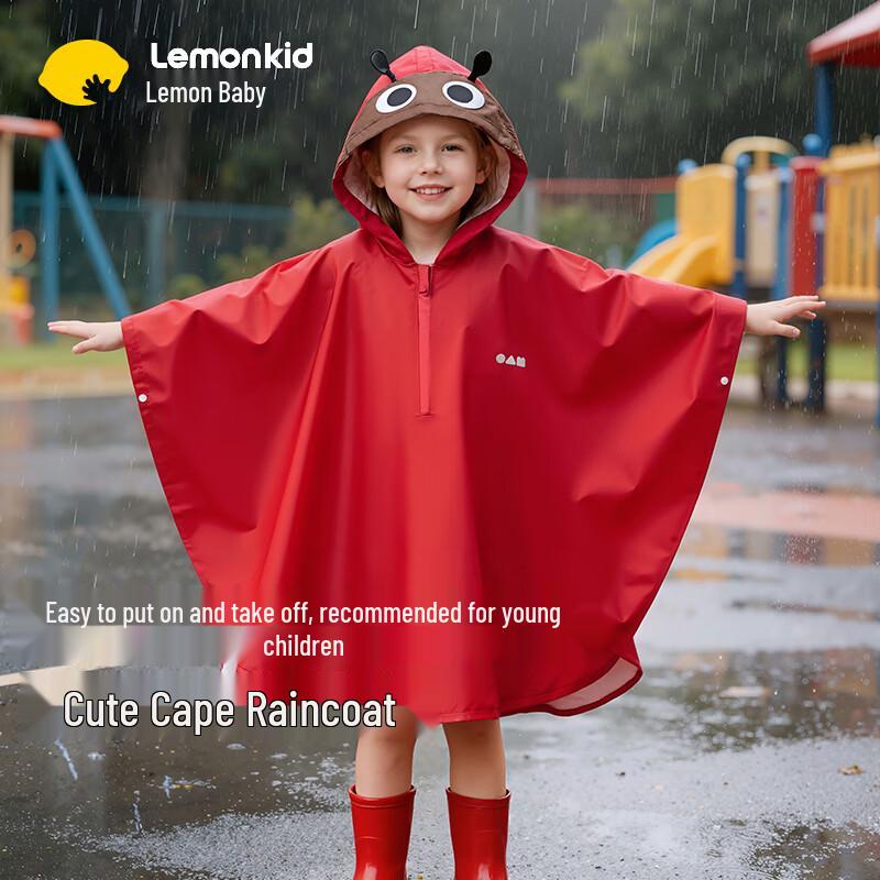 Lemonkid Kids  Waterproof Rain Poncho M