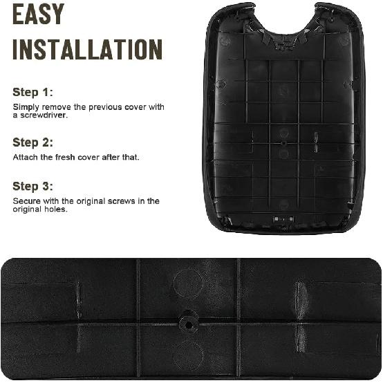Car Armrest Cover Replacement For Honda Accord 2008-2012 PU Leather Center Console Protector Pad Automobile Waterproof Box Mat Interior Decor