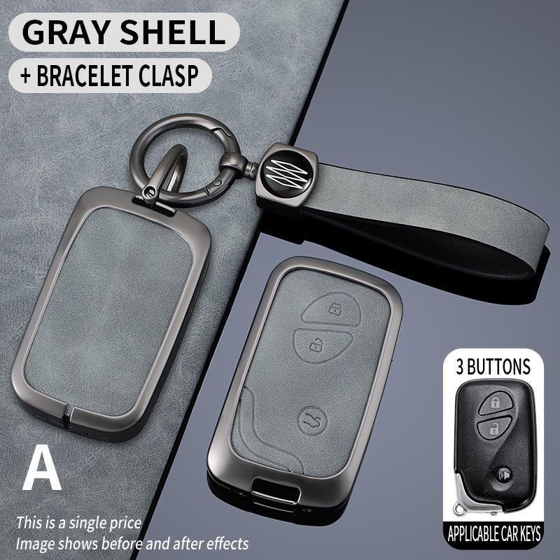 Premium Key Case for BYD Pro: Compatible with Song Plus, Yuan DMI, Dolphin, Han, Tang, Qin, Han EV - Protective Shell with Buckle