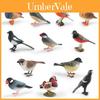 Mandarinenten Vogel Modell PVC Realistischer Papagei Schreibtisch Dekoration Für Kinder Und Sammler