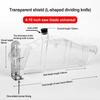 Universal Wood Router Safety Shell Anti-Dust Dust Guard Table Saw Protective Cover  Woodworking