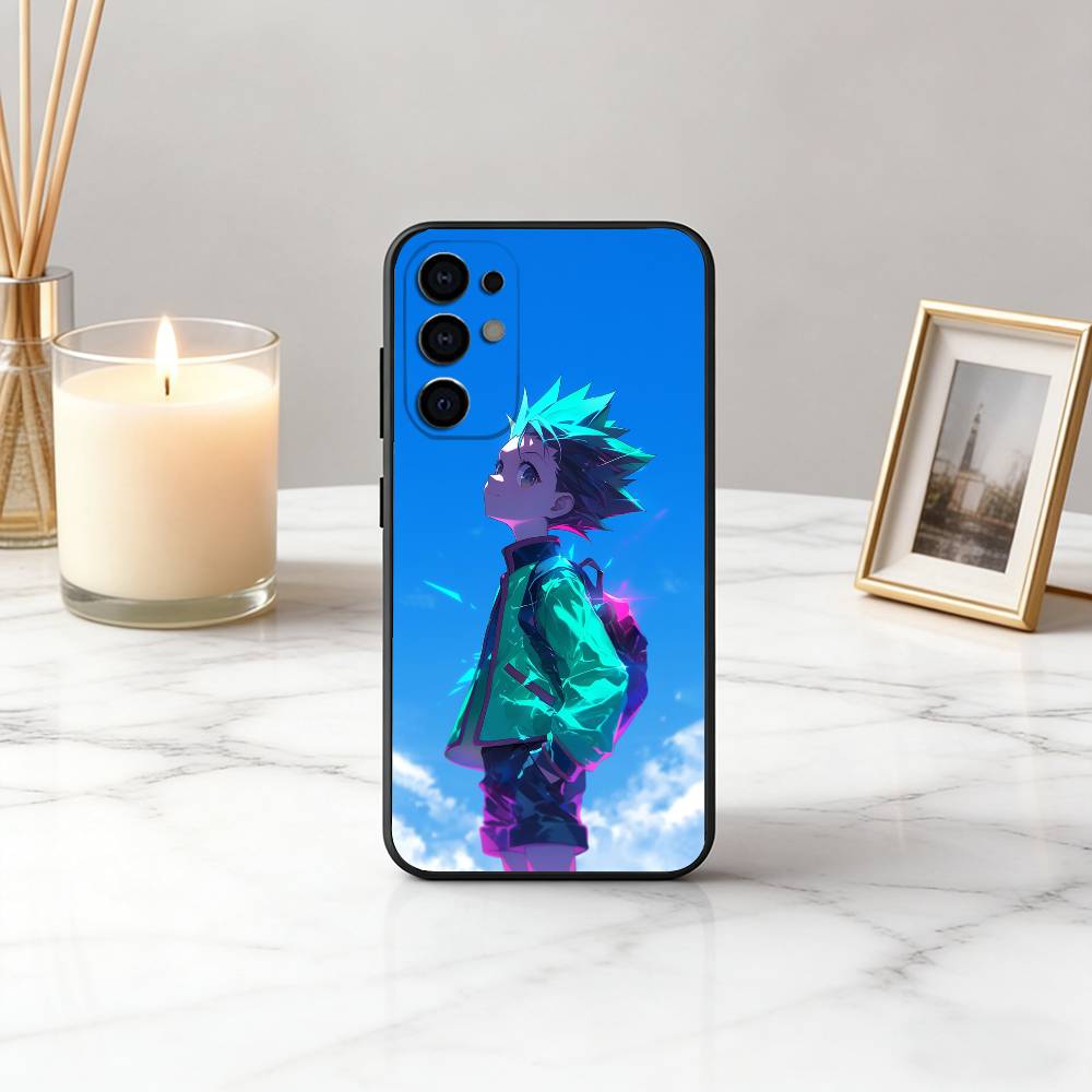 H-Hunter G-Gon F-Freecss H-Hunter-GF Phone Case For Samsung S25,S24,S21,S22,S23,S30,Ultra,S20,Plus,Fe,Soft Silicone Black Cover