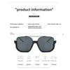 5PCS Retro Metal square frame sunglasses Women/Men vintage Oversized shades sun glasses
