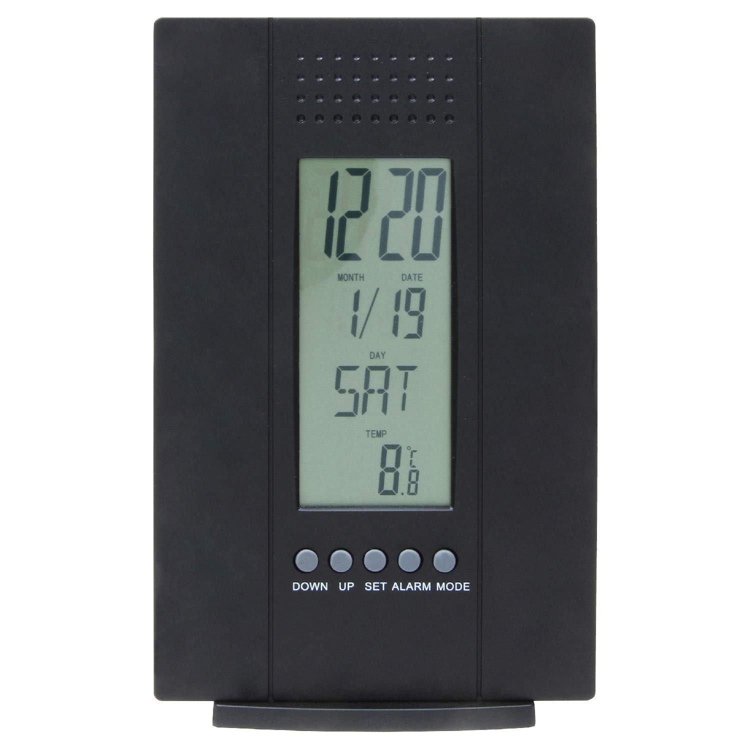 

Fujiboeki Table Clock Black Height Digital Teus 99069 15.4cm
