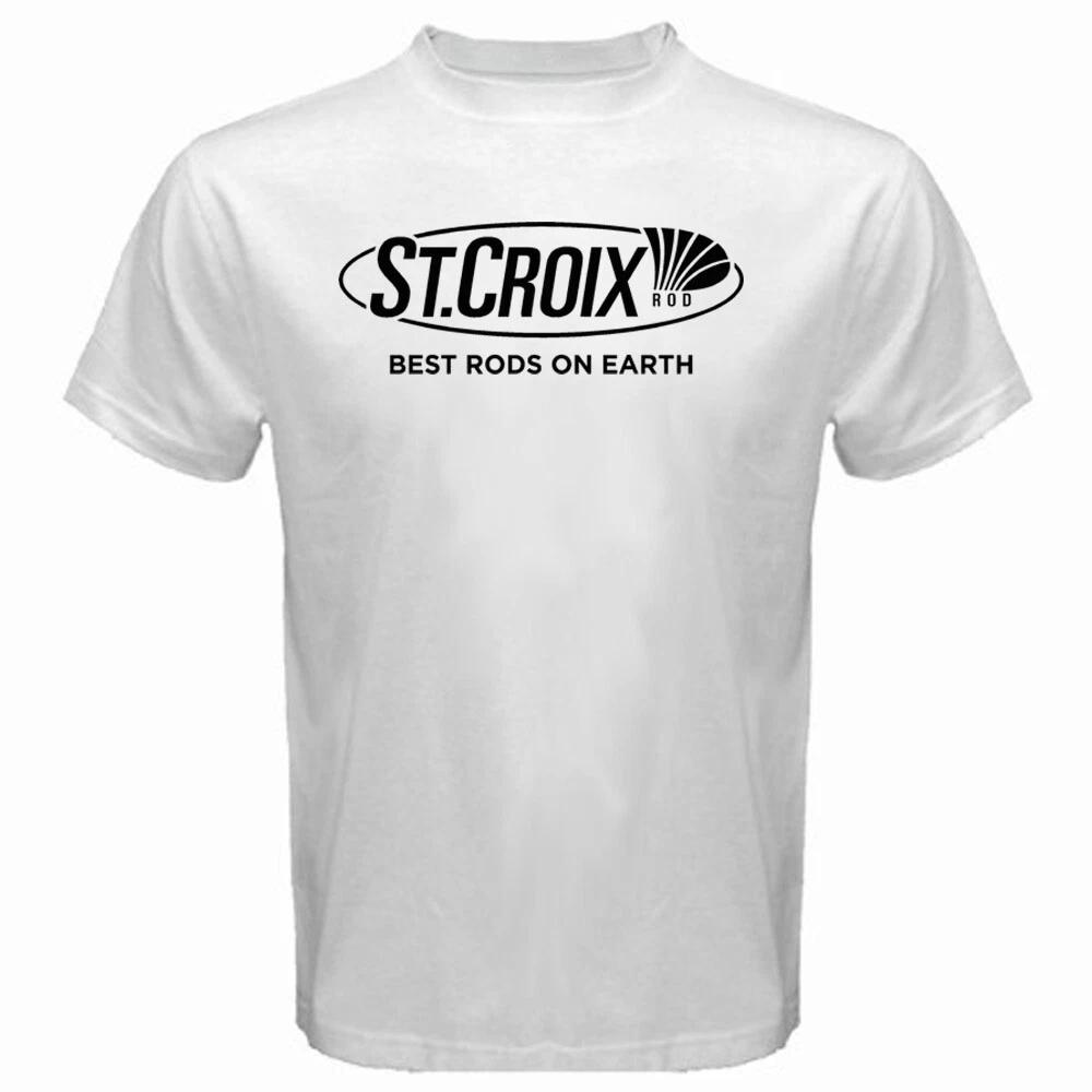 St. Croix Fishing Rods Men s White Size S to 5XL 3XL