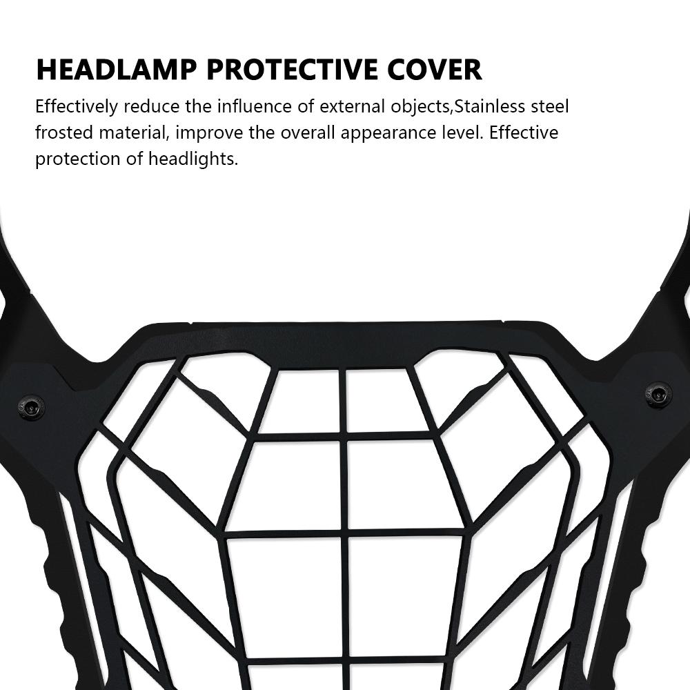 For NX500 NX400 2023 2024+ Motorcycle Headlight Guard Headlamp Protection Cover NX 500 NX 400 Motorcycle Accessories Nx400 Nx500