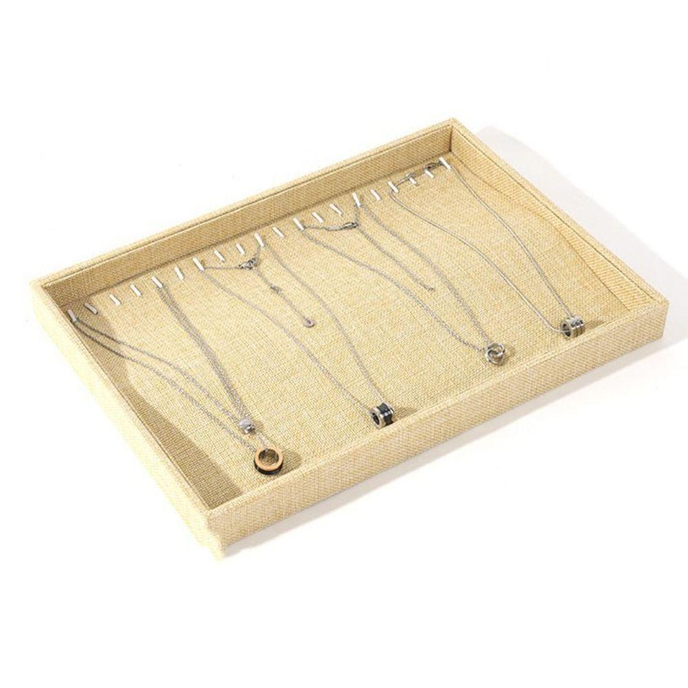 Necklaces Velvet Jewelry Tray Bracelets Jewelry Display Holder Jewelry Storage Box  Jewelry Seller