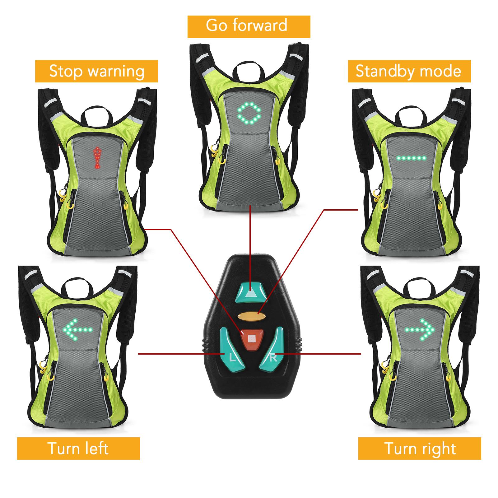 Рюкзак со светодиодным указателем поворота — фото 12