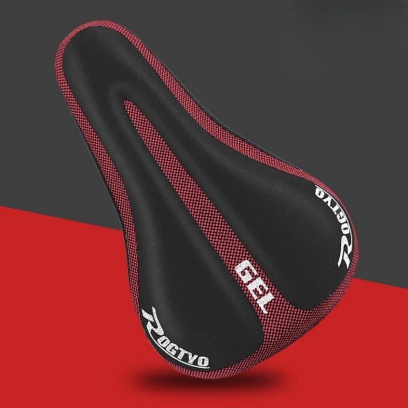 Silicone Bicycle Seat Cushion Cover Thickened Comfortable MTB Seat Cover Breathable Cycling Accessories Cycling Saddle Cover