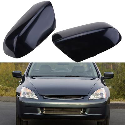 Gloss Black Mirror Cover Rearview Side Mirror Cap 1 Pair