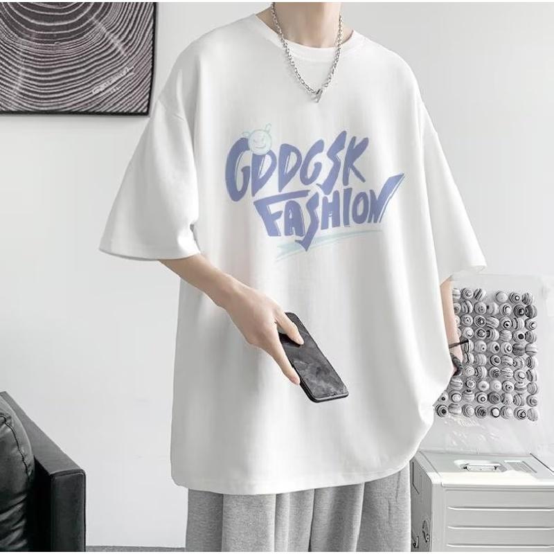 

Мужские футболки с короткими рукавами, мужские свободные топы с графикой и круглым вырезом, модные мужские футболки в стиле ретро, ​​футболка большого размера, новое лето, большие размеры 5XL белый