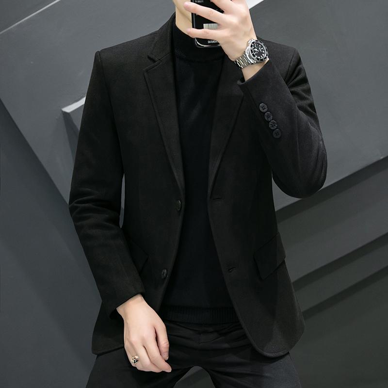 

Мужской стеганый хлопковый блейзер Romon - Высококлассный повседневный пиджак для весны/осени для деловой формальной одежды 2XL 54-61 kg