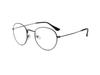 Retro Metal Round Patterned Edge Eyeglasses 3447 - Trendy Harajuku-Inspired Plano Glasses