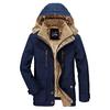 Plus Size Winter Jacket Men Warm Thick Fleece Parkas Windbreaker Military Hooded Fur Collar Overcoat Men Clothing