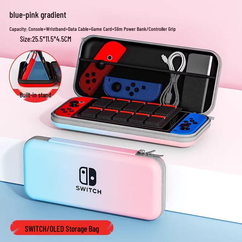 Switch OLED Beskyttende Hardt Skall Oppbevaringsetui for Konsoll og Tilbehør