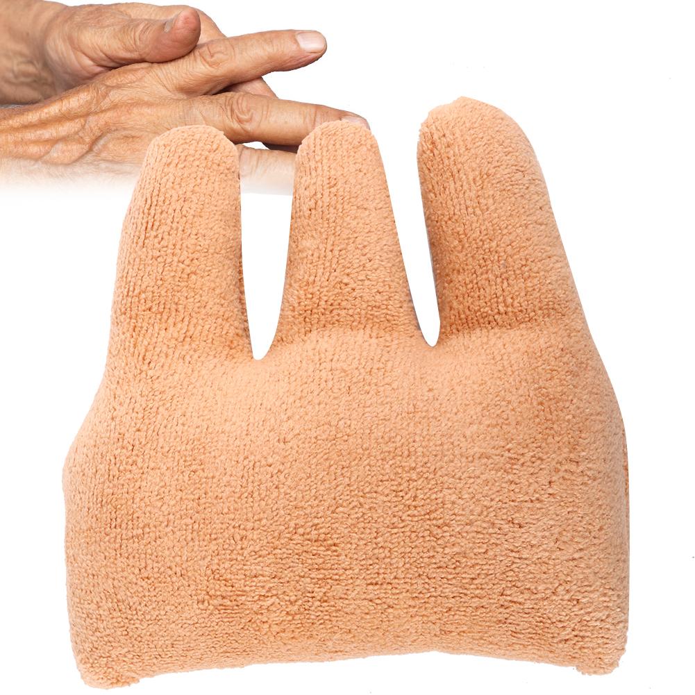 Separatore Professionale Dita Anti Aderente Aiuto Dita Mano Protettore Letto Cura Anziani Pad Arancione Gratuito