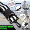 Adult and Children Reflective Straps Night Running Cycling Clothing Adjustable Safety Shoulder Strap Wristband Elastic Band