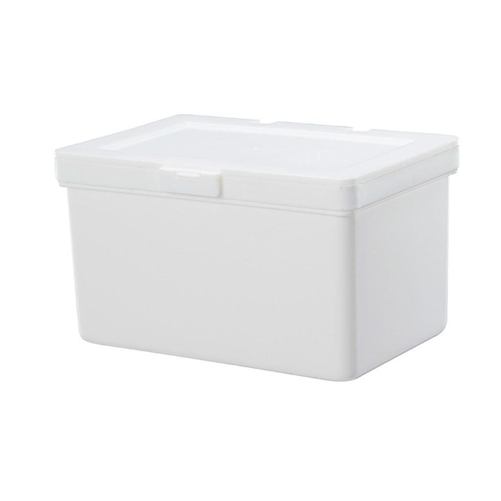 Pudełko-dozownik na osłony twarzy Wielofunkcyjne Duża pojemność Pyłoszczelne Ochronne Pudełko do przechowywania na biurko z C