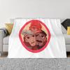 Nimona Nova Venda Estampa Personalizada Manta Macia de Flanela Filme Nimona Filme Nimona Ballister Blackheart Menina Tubarão
