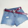 Gürtel Damen Retro Dekorativer Jeansrock Gürtel Schwarzer Gürtel