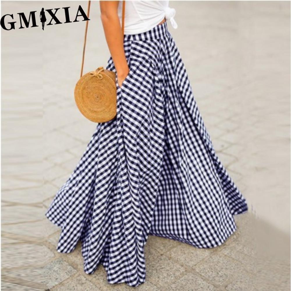 GMXIA Damenmode Freizeit Casual Sommer Frühlingsrock