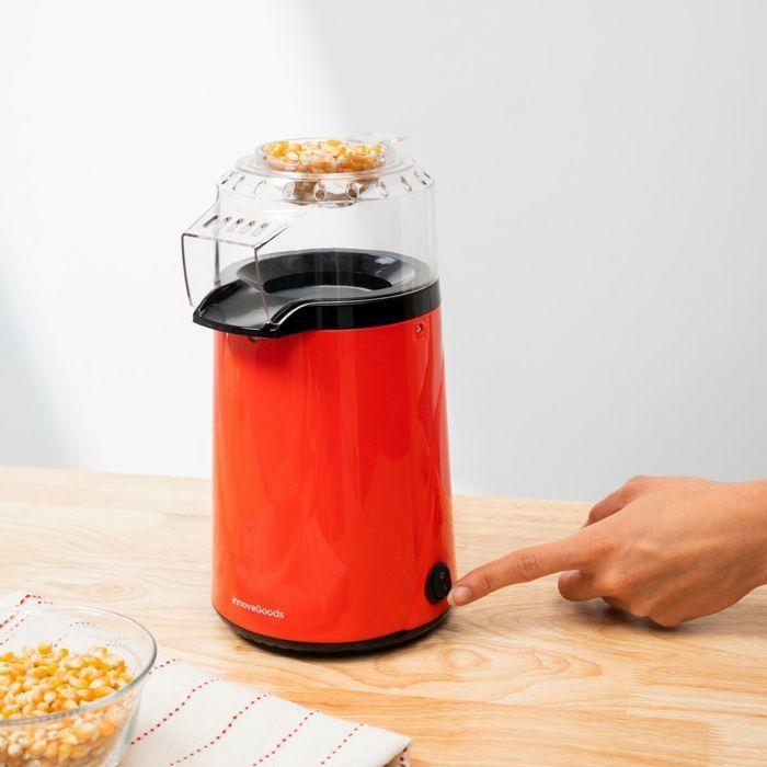 Machine à popcorn - InnovaGoods - Popmar - 1200 W - Air chaud - Design compact et léger