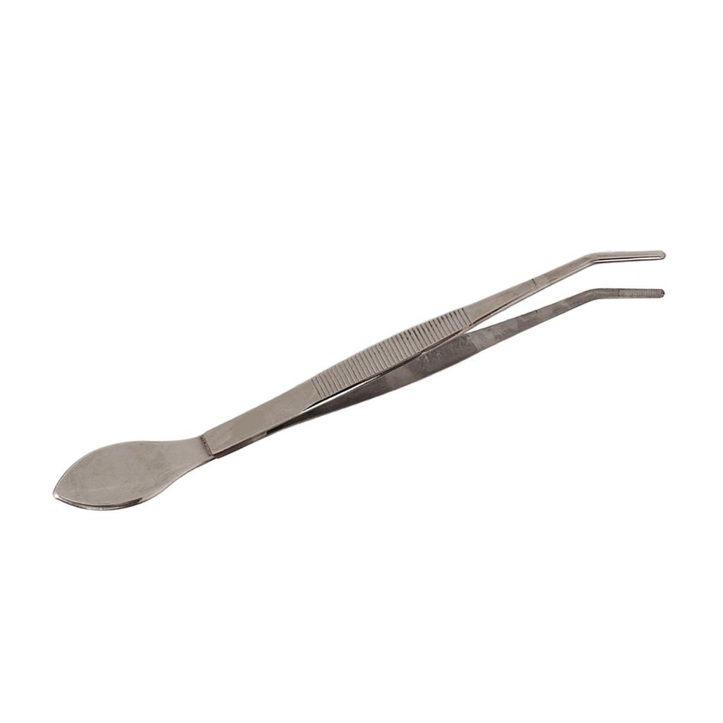 Pensete Bonsai Vârf Curbat Oțel Inoxidabil Profesional Pensete pentru Plante în Ghiveci cu Spatulă pentru