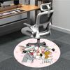 1pc Tom Jerry Office Round Area Rug, Bedroom Living Room Home Decor, Room Deco,  Offic a1016160