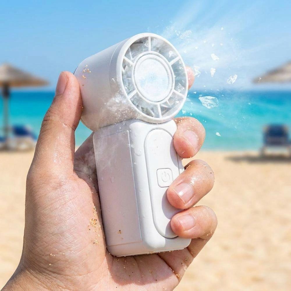 Adjustable Small Electric Fan Ultra-Quiet Pocket Fan Simple Portable Turbo Fan Outdoor Travel